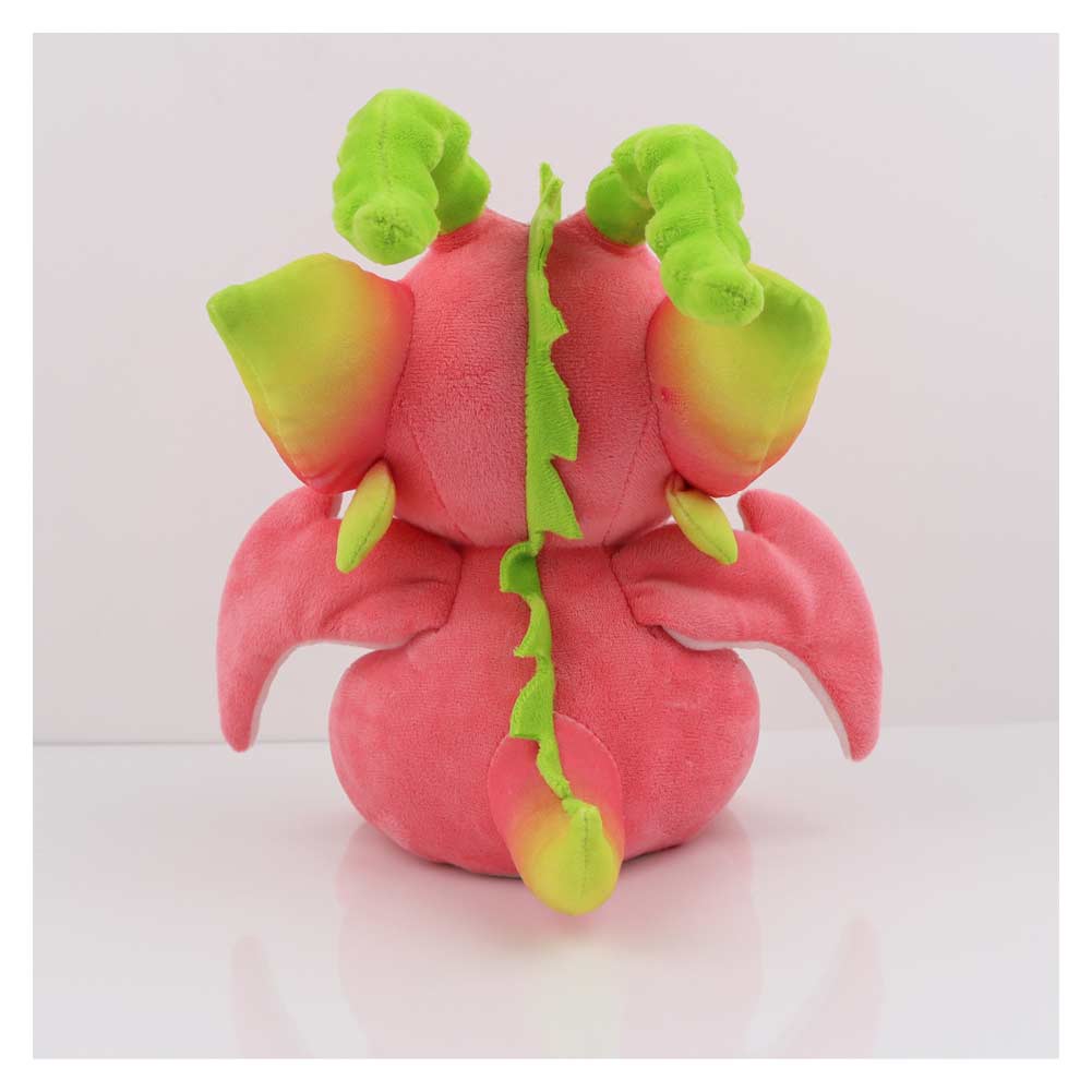 28CM Pitaya Dinosaur Pink Fruit Dragon Soft Stuffed Animal Dolls Plush Toys Mascot Birthday Xmas Gifts