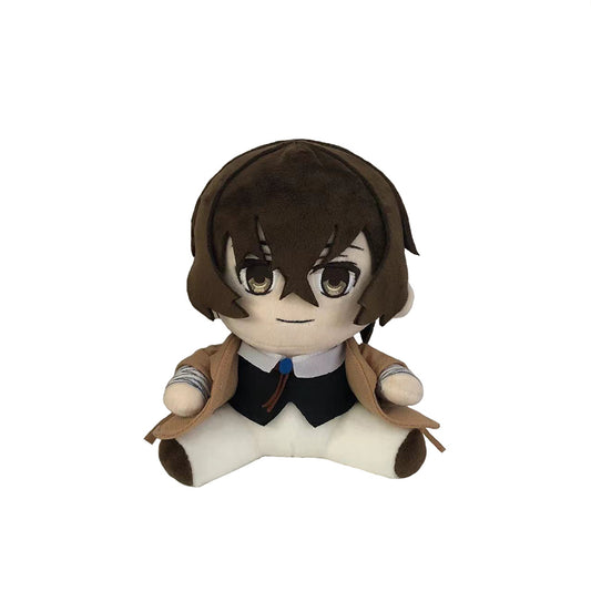 20CM Dazai Osamu Cosplay Plush Toys Cartoon Soft Stuffed Dolls Mascot Birthday Xmas Gift