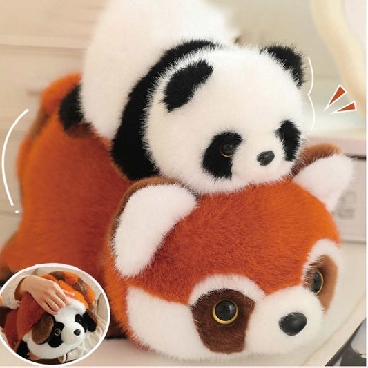 50CM Cute Panda Plush Toys Soft Stuffed Dolls Mascot Birthday Xmas Gift Home Decor For Adult Kids