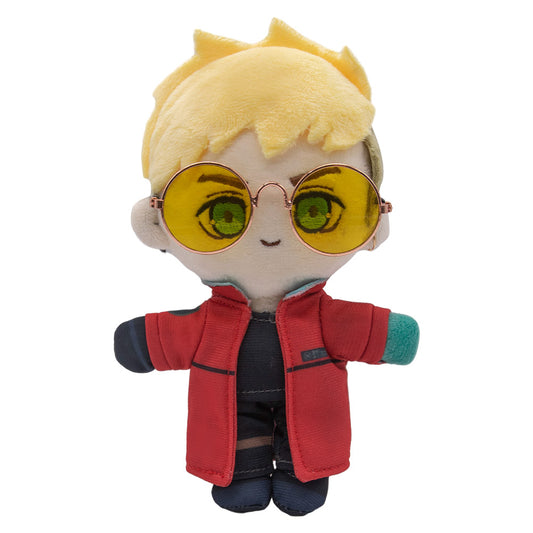 17CM Vash The Stampede Red Cosplay Plush Toys Cartoon Soft Stuffed Dolls Mascot Xmas Gift