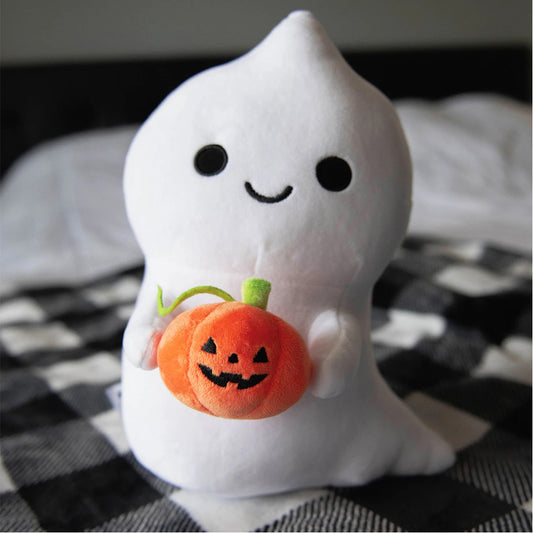 30CM Ghost Pumpkins Plush Toys Soft Stuffed Dolls Mascot Birthday Xmas Gift Halloween Home Decor