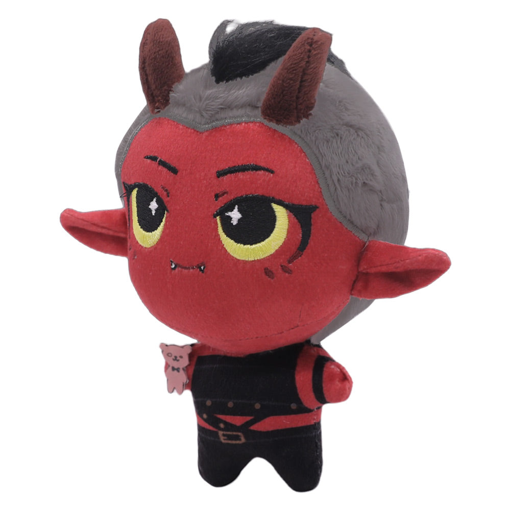 15CM Karlach Red Cosplay Plush Toys Cartoon Soft Stuffed Dolls Mascot Xmas Gift