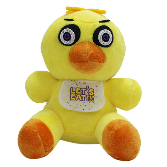 18CM Horror Duck Plush Toys Cartoon Soft Stuffed Animals Dolls Mascot Birthday Xmas Gift Halloween Decor