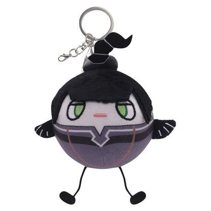 10CM Shadowheart Cute Keychain Cosplay Plush Toys Cartoon Soft Stuffed Dolls Mascot Xmas Gift