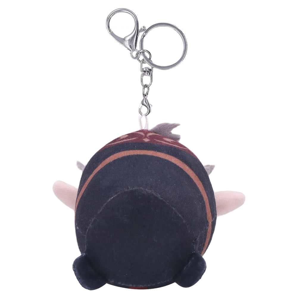 10CM Astarion Blue Keychain Cosplay Plush Toys Cartoon Soft Stuffed Dolls Mascot Xmas Gift