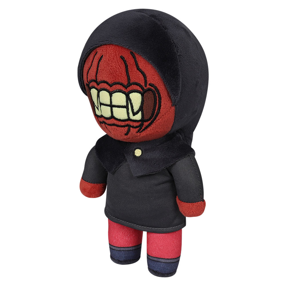 Horror Dolls Halloween Red-faced Monster Plush Toys Cartoon Soft Stuffed Gift Home Decoration