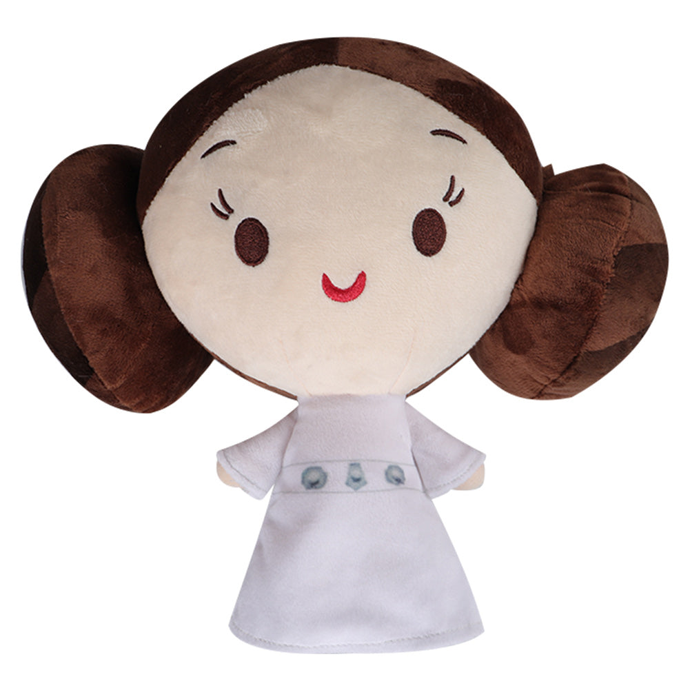 White Leia Cosplay Plush Toys Cartoon Soft Stuffed Dolls Mascot Xmas Gift