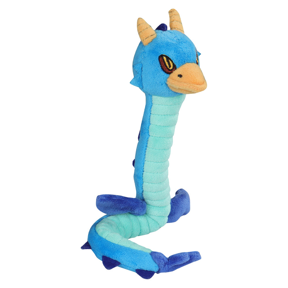 34CM Blue Brid Snake Animals Plush Toys Cartoon Soft Stuffed Dolls Mascot Xmas Gift