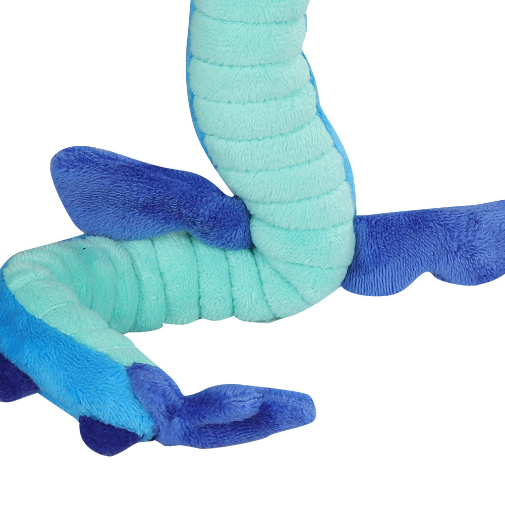 34CM Blue Brid Snake Animals Plush Toys Cartoon Soft Stuffed Dolls Mascot Xmas Gift