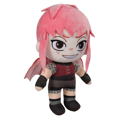 26CM Pink Nimona Cosplay Plush Toys Cartoon Soft Stuffed Dolls Mascot Xmas Gift