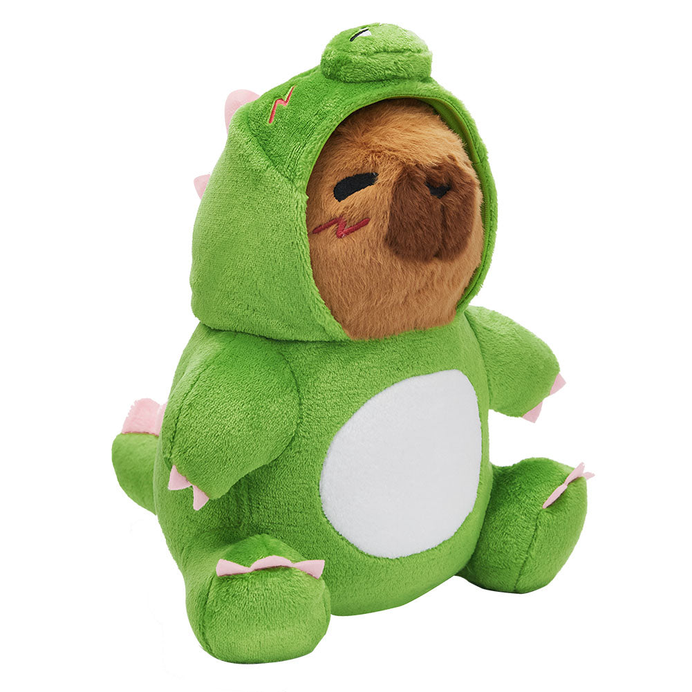 32CM Original Cute Capybara Dinosaur Dolls Soft Stuffed Dolls Animals Plush Toys Dino Plushies Birthday Gift