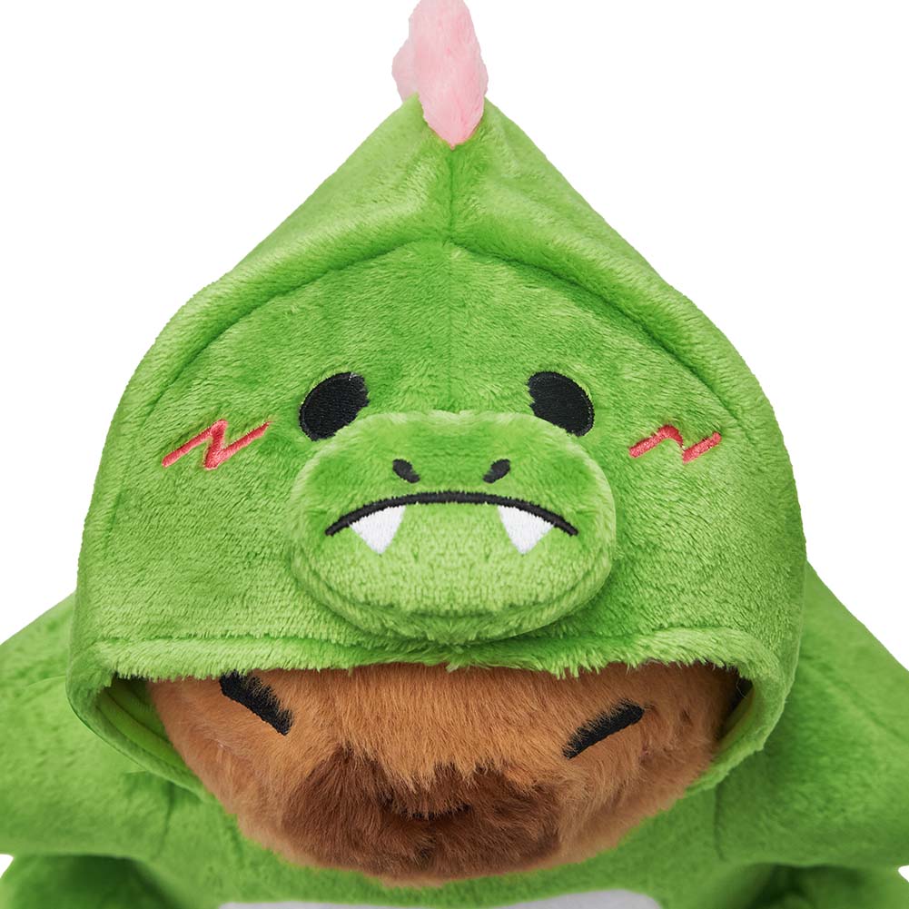 32CM Original Cute Capybara Dinosaur Dolls Soft Stuffed Dolls Animals Plush Toys Dino Plushies Birthday Gift