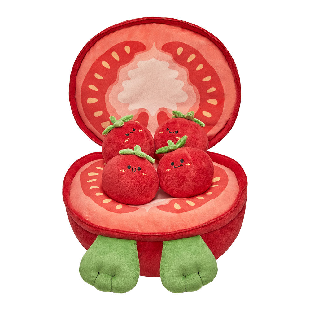 32CM Tomato Plush Toys Soft Stuffed Dolls Animals Plushies Birthday Gift