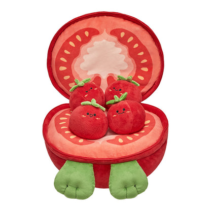 32CM Tomato Plush Toys Soft Stuffed Dolls Animals Plushies Birthday Gift