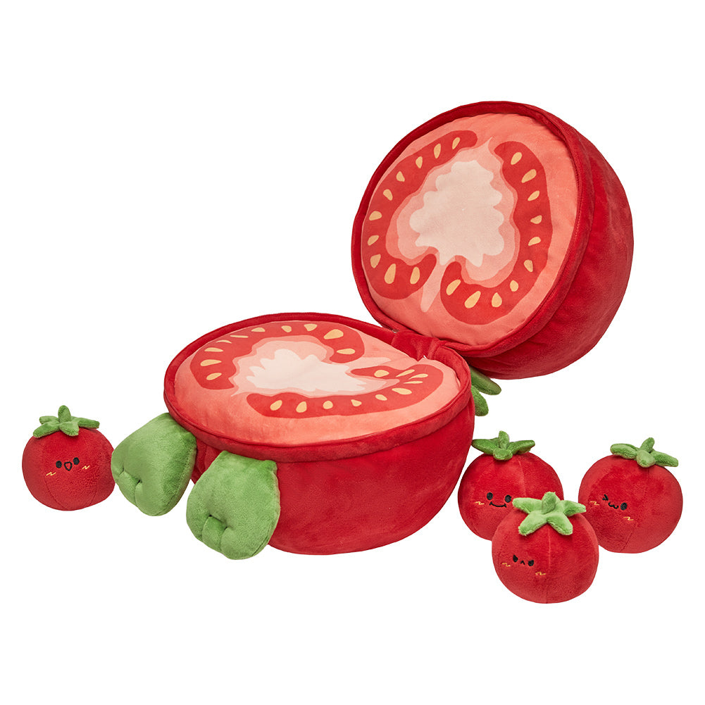 32CM Tomato Plush Toys Soft Stuffed Dolls Animals Plushies Birthday Gift