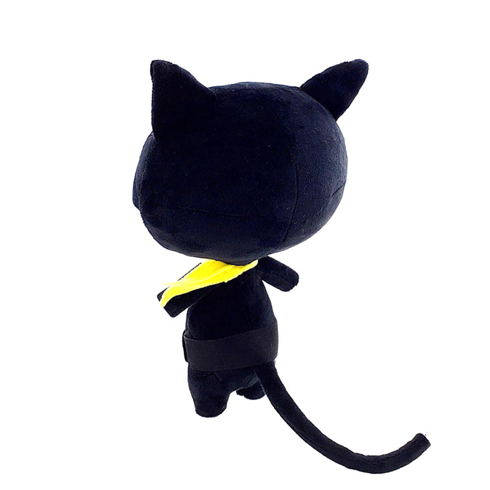 Blue Eyes Black Cat Pet Animals Plush Toys Cartoon Soft Stuffed Dolls Mascot Birthday Xmas Gift