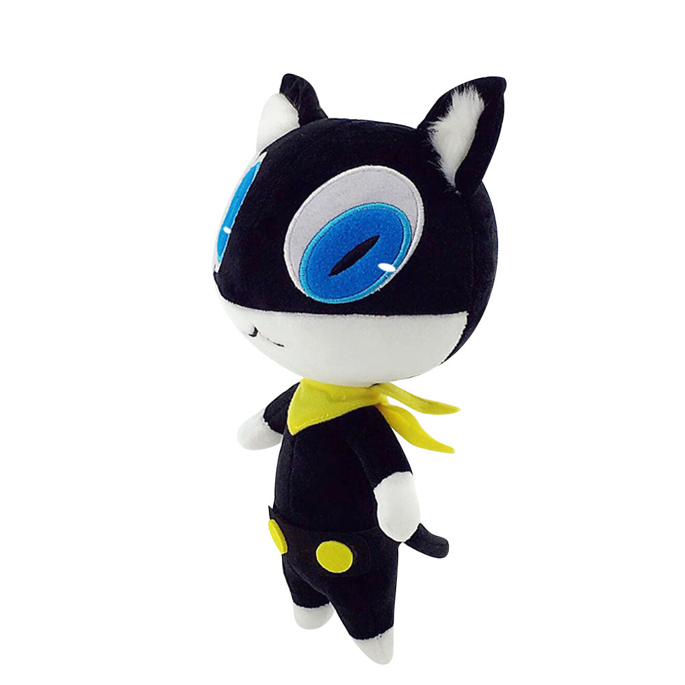 Blue Eyes Black Cat Pet Animals Plush Toys Cartoon Soft Stuffed Dolls Mascot Birthday Xmas Gift