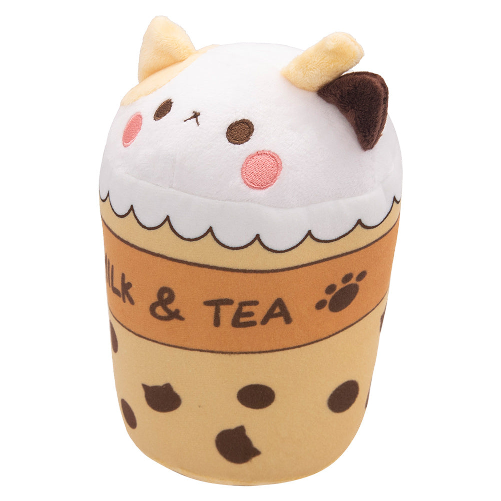 20CM Milk Tea Cat Cup-Sape Pillow Cosplay Plush Toys Cartoon Soft Stuffed Animal Dolls Mascot Birthday Xmas Gift-Original