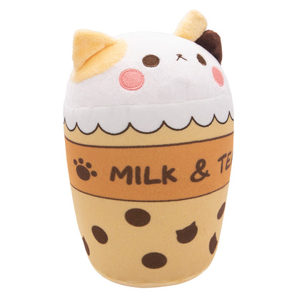 20CM Milk Tea Cat Cup-Sape Pillow Cosplay Plush Toys Cartoon Soft Stuffed Animal Dolls Mascot Birthday Xmas Gift-Original