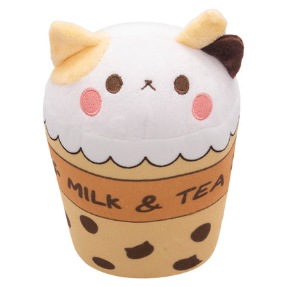 20CM Milk Tea Cat Cup-Sape Pillow Cosplay Plush Toys Cartoon Soft Stuffed Animal Dolls Mascot Birthday Xmas Gift-Original