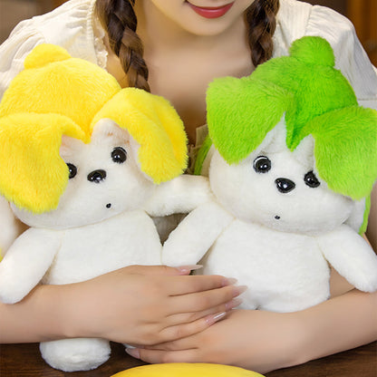 Cute Yellow Banana Dog Animals Cosplay Plush Toys Cartoon Soft Stuffed Dolls Mascot Birthday Xmas Gift
