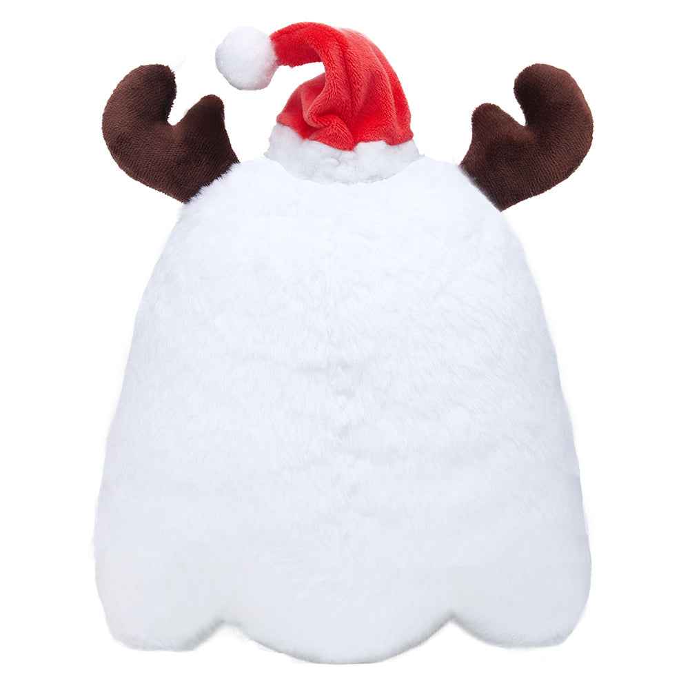 25CM Cute Christmas Elk Ghost Soft Plush Toy Stuffed Food Dolls Birthday Gift For Kids Xmas Mascot - Original