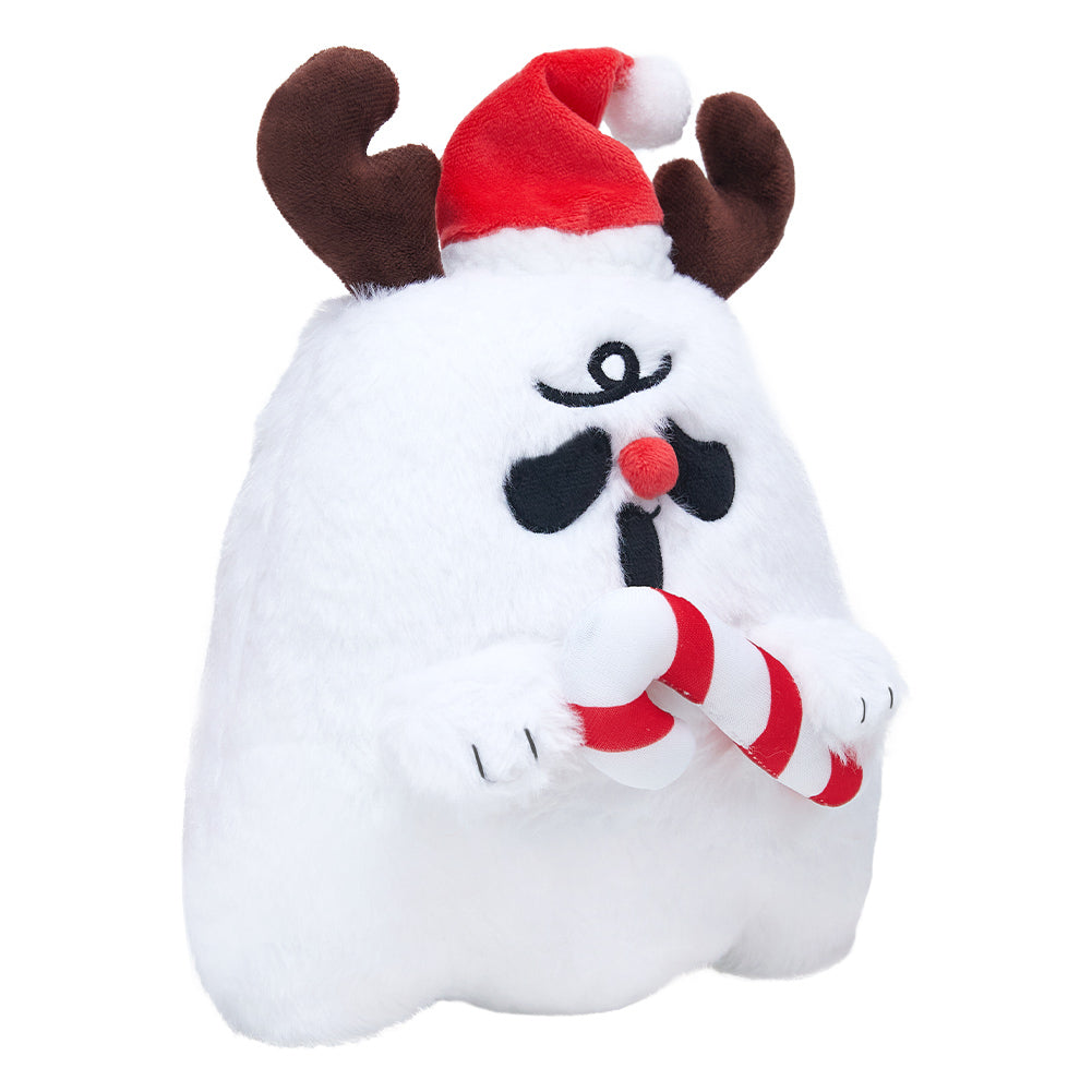 25CM Cute Christmas Elk Ghost Soft Plush Toy Stuffed Food Dolls Birthday Gift For Kids Xmas Mascot - Original