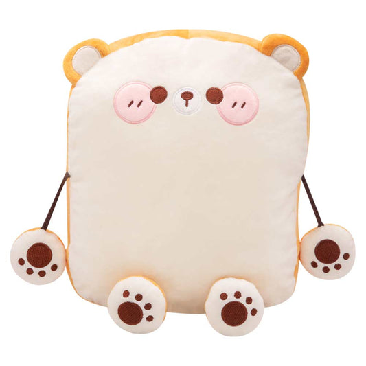30CM Cute Bread Bear Soft Plush Toy Stuffed Animal Dolls Birthday Gift For Kids Xmas Mascot-Original