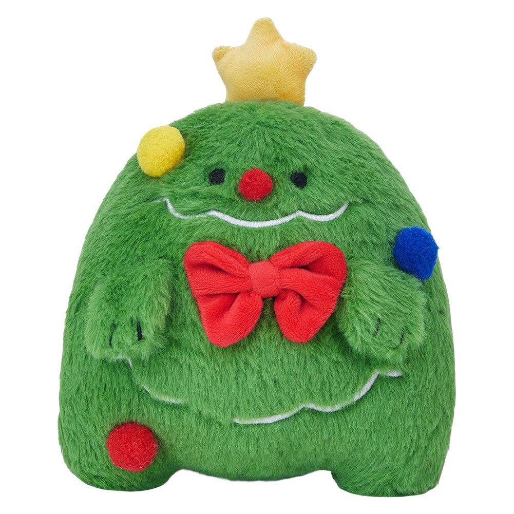 25CM Cute Christmas Tree Ghost Soft Plush Toy Stuffed Food Dolls Birthday Gift For Kids Xmas Mascot - Original