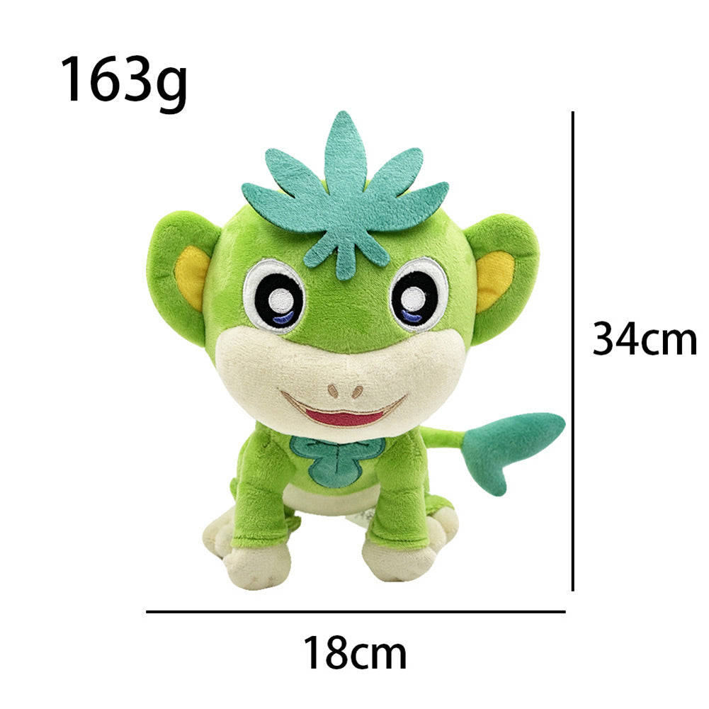 34CM Tanzee Monkey Cosplay Plush Toys Cartoon Soft Stuffed Dolls Mascot Birthday Xmas Gift