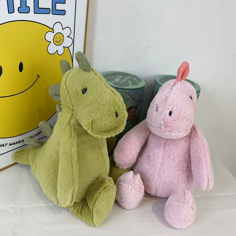35CM Dinosaur Plushies Soft Stuffed Animal Dolls Plush Toys Mascot Birthday Xmas Gifts For Adult Kids