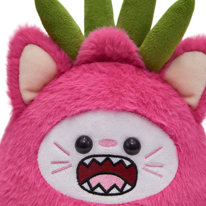 35CM Dragon Fruit Cat Pitaya Kitty Original Plush Toys Soft Stuffed Dolls Animals Plushies Birthday Gift