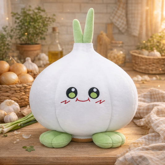 35CM Garlic Original Plush Toys Soft Stuffed Animals Dolls Plushies Birthday Halloween Gift