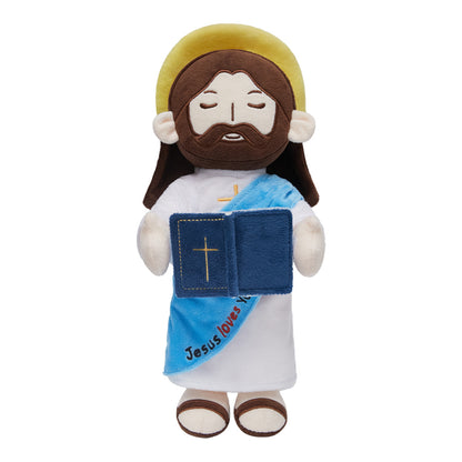 35CM Jesus Plush Toy Clothing Is Detachable Soft Stuffed Doll Birthday Festival Original Gift