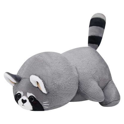 35CM Original Cute Panda Raccoon Pajamas Dolls Soft Stuffed Dolls Animals Plush Toys Plushies Birthday Gift