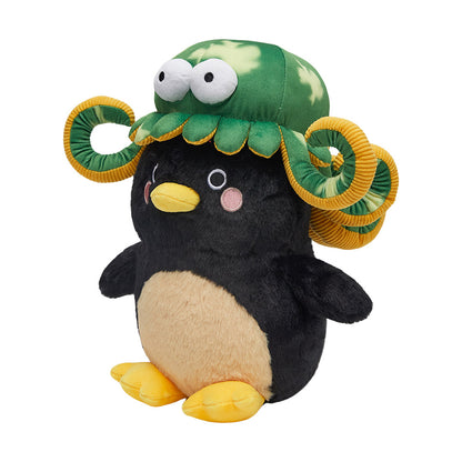 35CM Penguin Octopus Cosplay Plush Toys Cartoon Soft Stuffed Dolls Mascot Birthday Xmas Gift