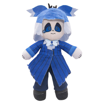 35CM 2P Alastor Blue Cosplay Plush Toys Cartoon Soft Stuffed Dolls Mascot Birthday Xmas Gift