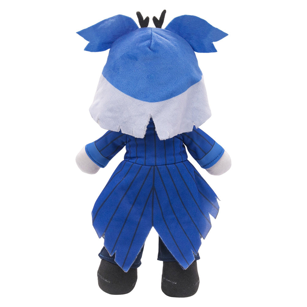 35CM 2P Alastor Blue Cosplay Plush Toys Cartoon Soft Stuffed Dolls Mascot Birthday Xmas Gift