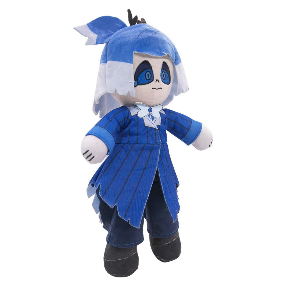 35CM 2P Alastor Blue Cosplay Plush Toys Cartoon Soft Stuffed Dolls Mascot Birthday Xmas Gift