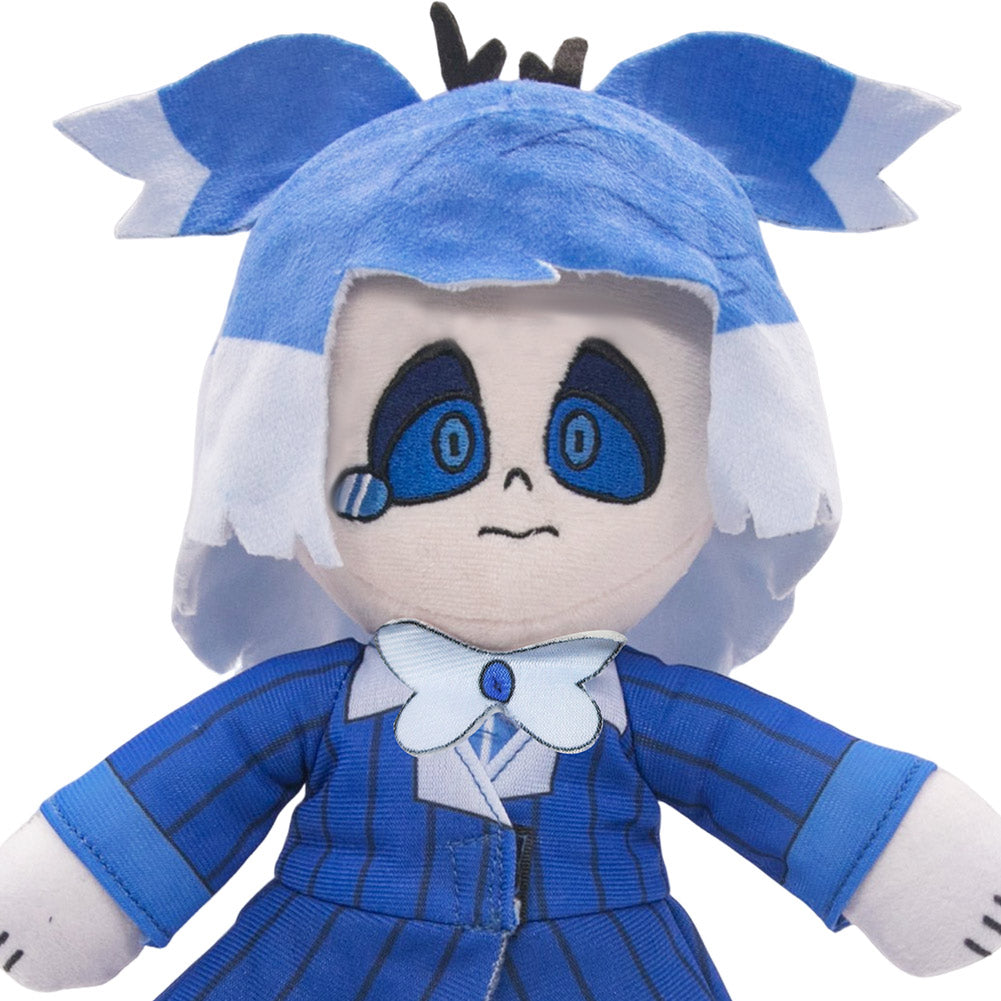 35CM 2P Alastor Blue Cosplay Plush Toys Cartoon Soft Stuffed Dolls Mascot Birthday Xmas Gift