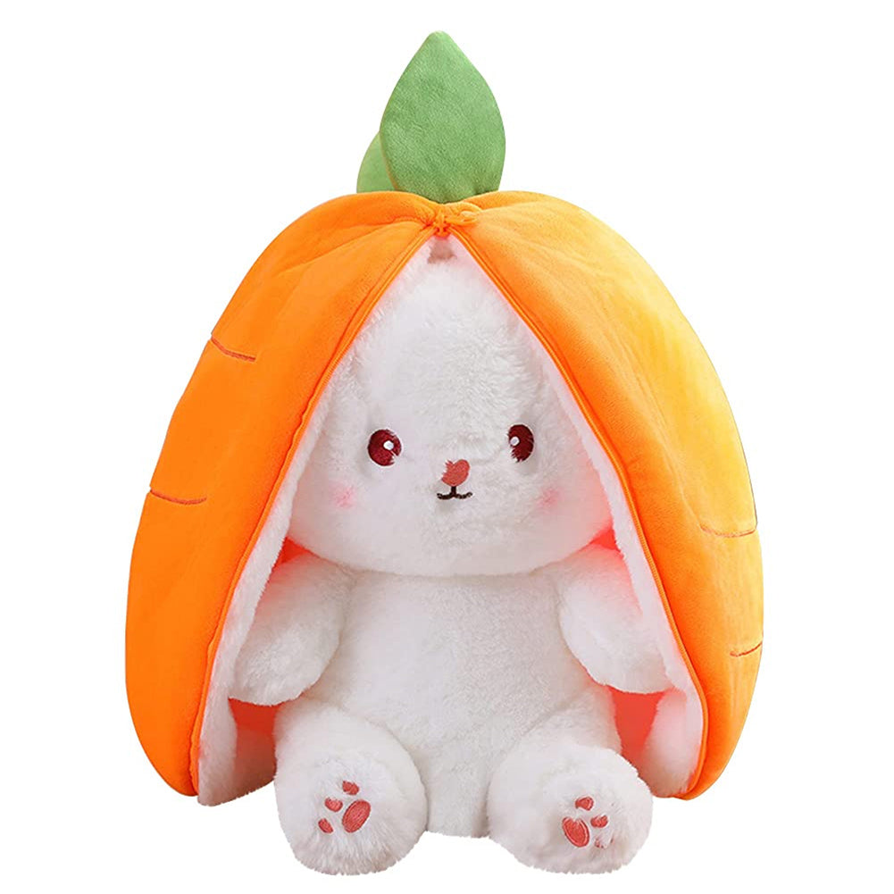 35CM Carrot Rabbit Cosplay Plush Toys Cartoon Soft Stuffed Dolls Mascot Birthday Xmas Gift