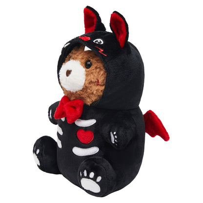 37CM Original Cute Bear Bat Pajamas Plushies Soft Stuffed Dolls Animals Toys Halloween Birthday Gift