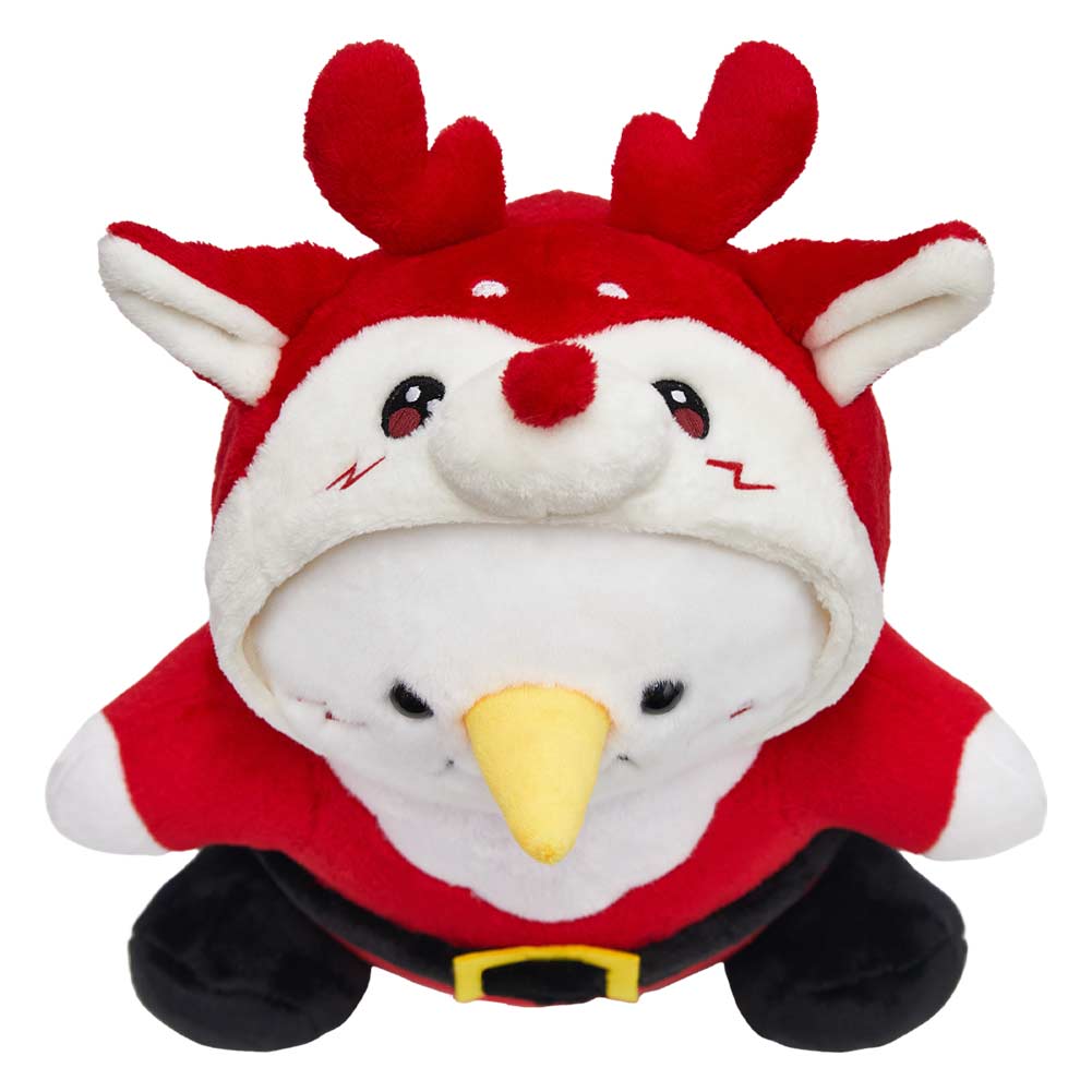 38CM Snowman With Reindeer Suit Plush Toys Plushies Soft Stuffed Dolls Animals Toys Christmas Birthday Gift