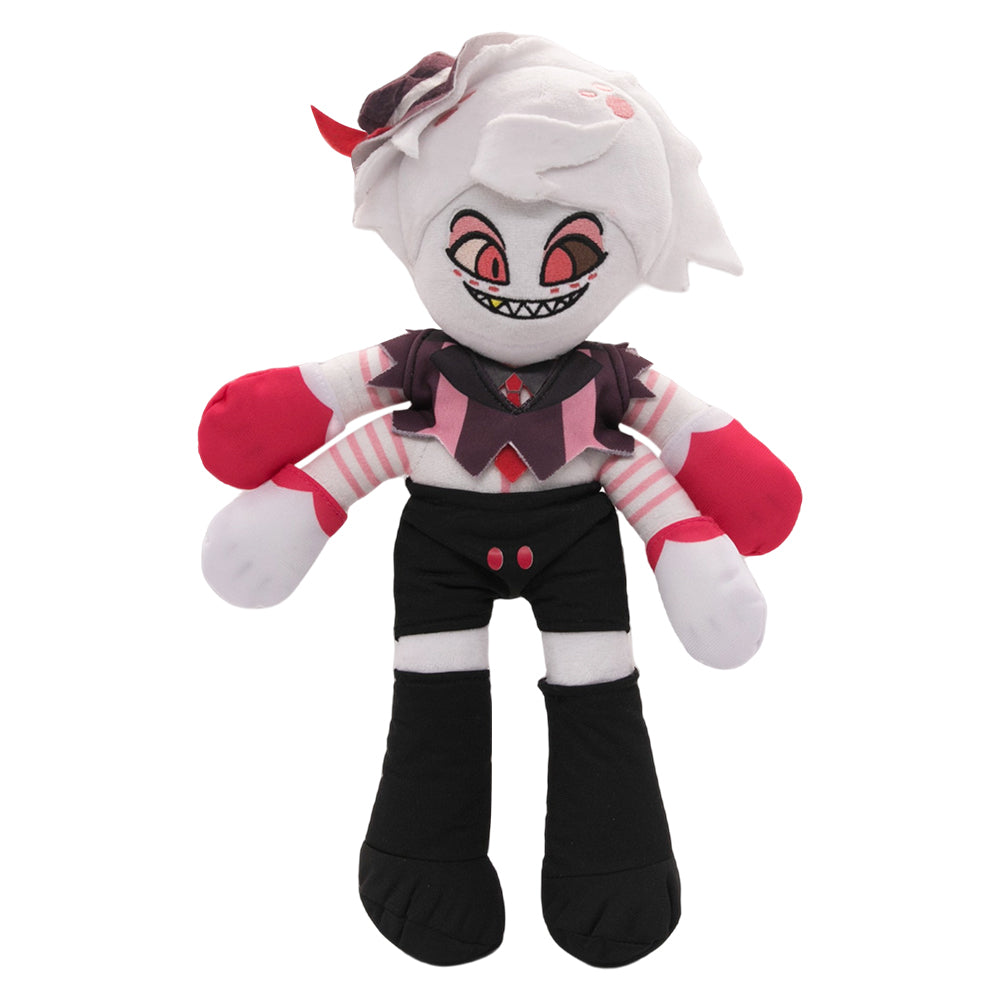 39CM Angel Dust Battle Costume Cosplay Plush Toys Cartoon Soft Stuffed Dolls Mascot Birthday Xmas Gift