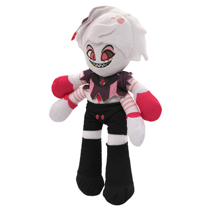 39CM Angel Dust Battle Costume Cosplay Plush Toys Cartoon Soft Stuffed Dolls Mascot Birthday Xmas Gift