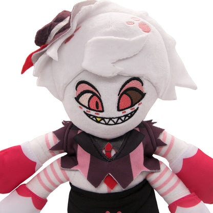 39CM Angel Dust Battle Costume Cosplay Plush Toys Cartoon Soft Stuffed Dolls Mascot Birthday Xmas Gift
