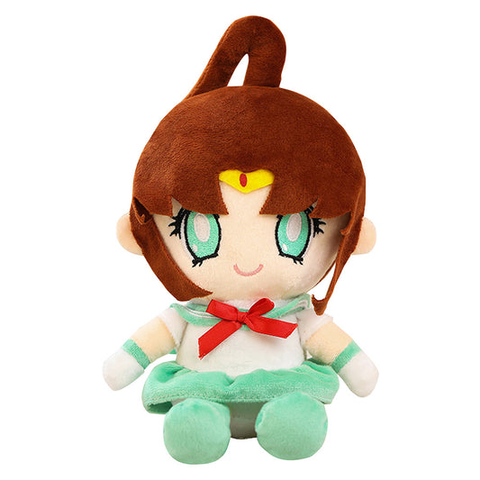 25CM Green Kino Makoto Cosplay Plush Toys Cartoon Soft Stuffed Dolls Mascot Xmas Gift