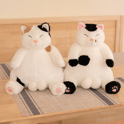 35CM Fat Lazy Manga Cat Kawaii Plush Toys Stuffed Animals Soft Doll Xmas Gifts