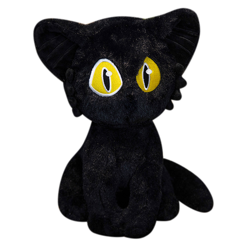 Black Cat Plush Toys Cartoon Soft Stuffed Animals Dolls Mascot Birthday Xmas Gift Halloween Props
