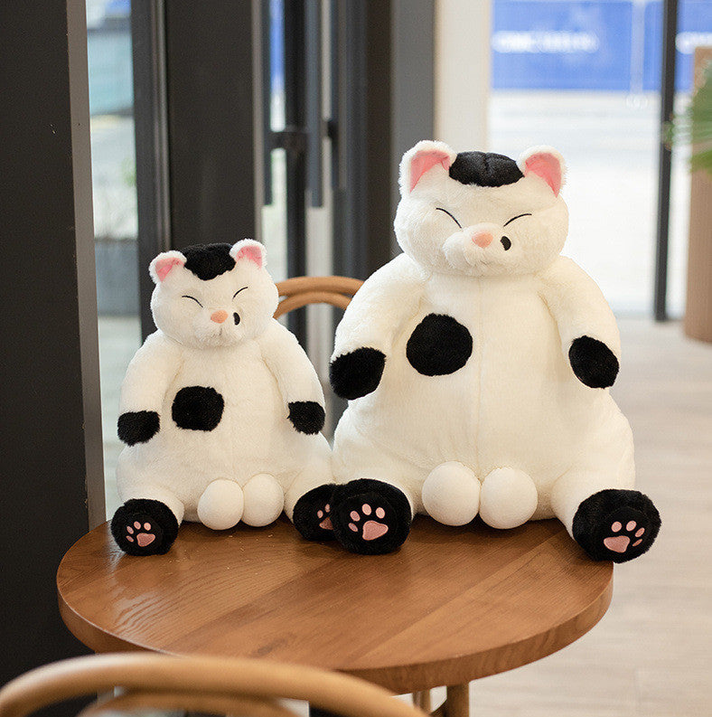 35CM Fat Lazy Manga Cat Kawaii Plush Toys Stuffed Animals Soft Doll Xmas Gifts